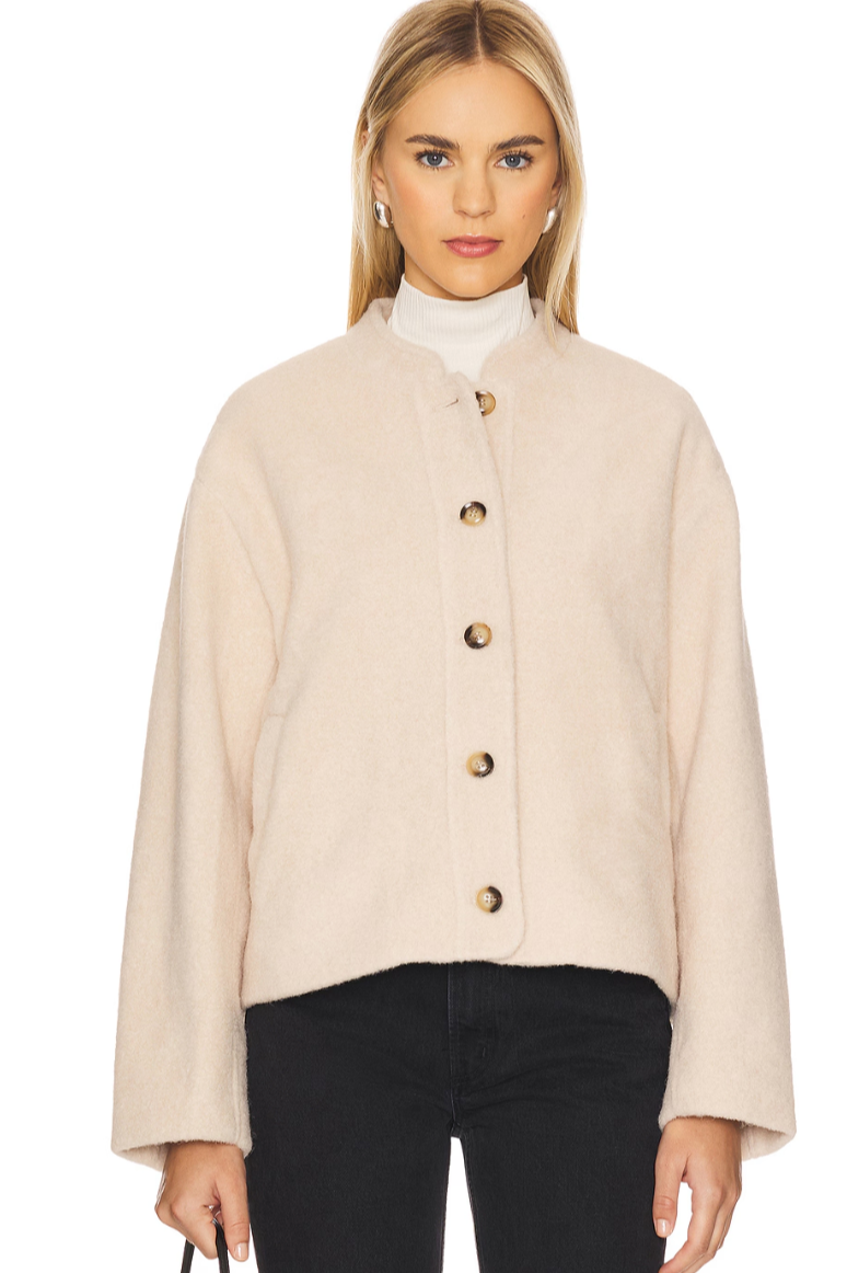 Jules Half Coat - Beige