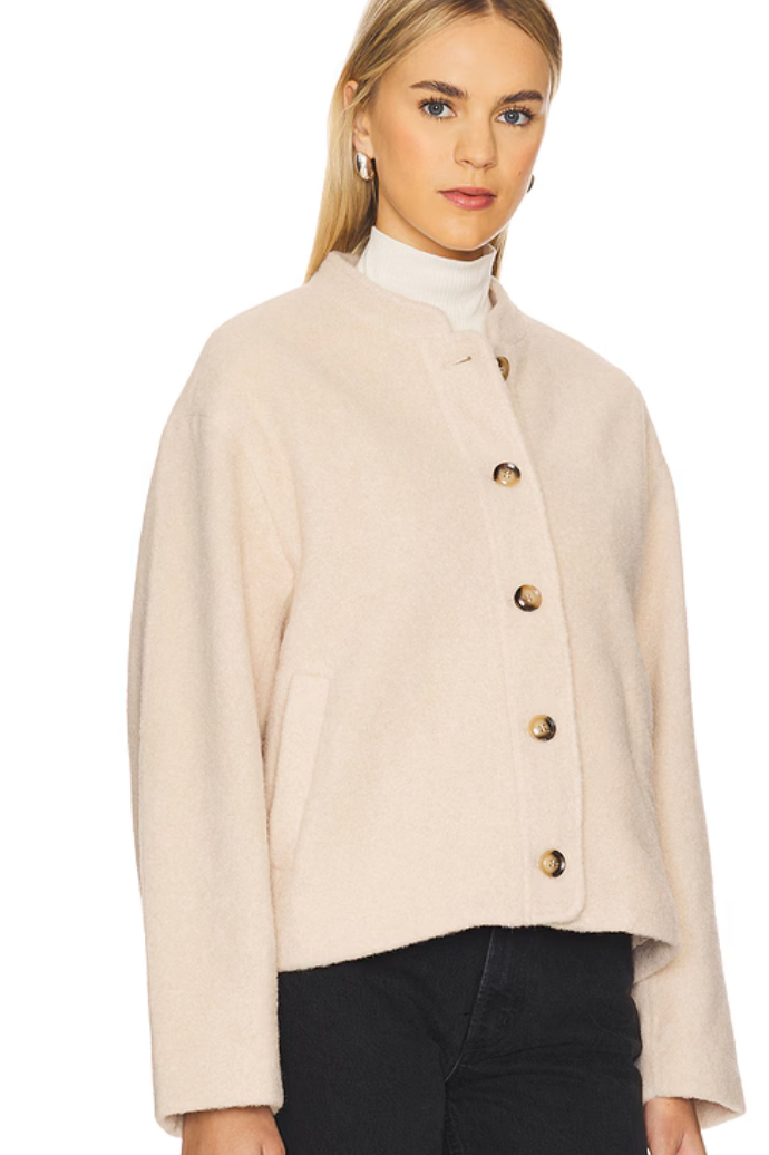 Jules Half Coat - Beige