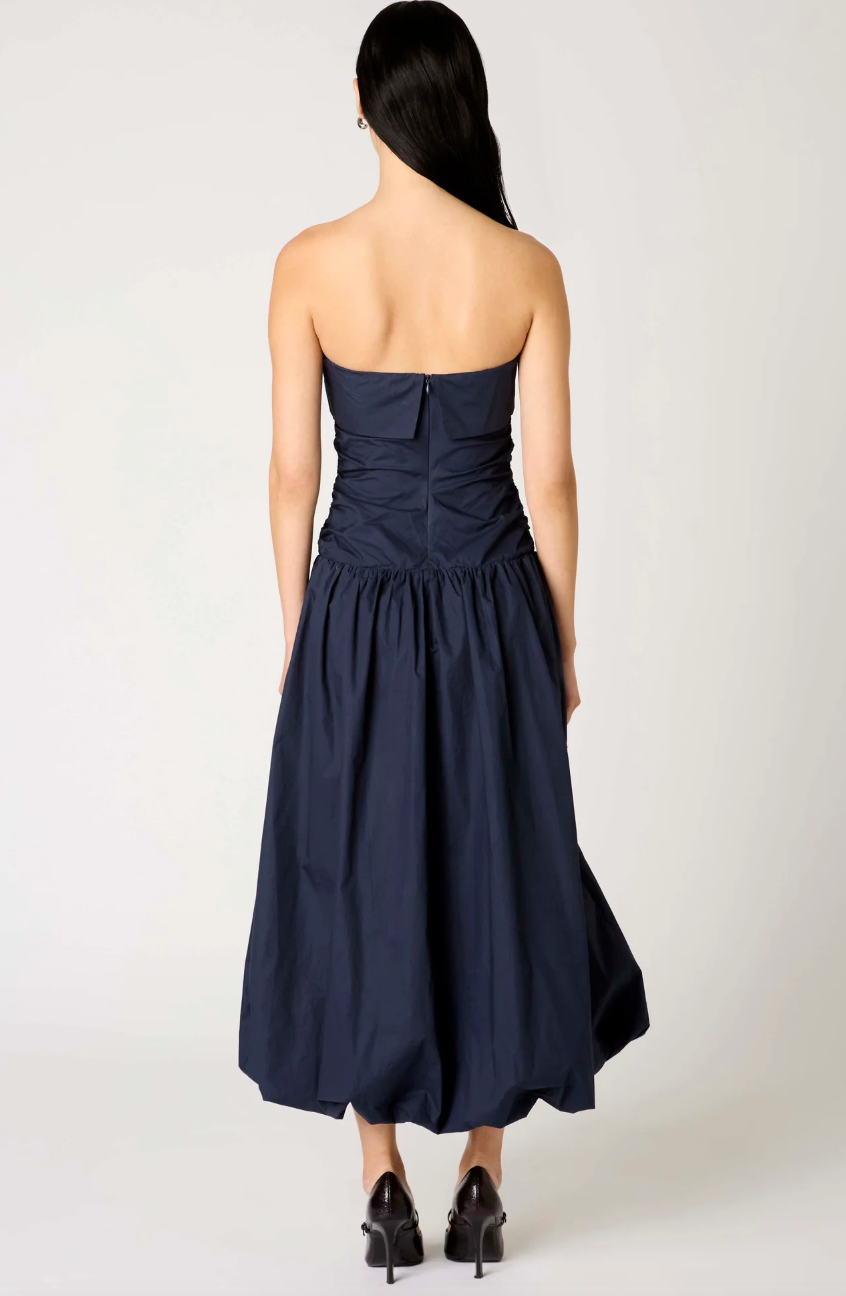 Freya Dress - Navy