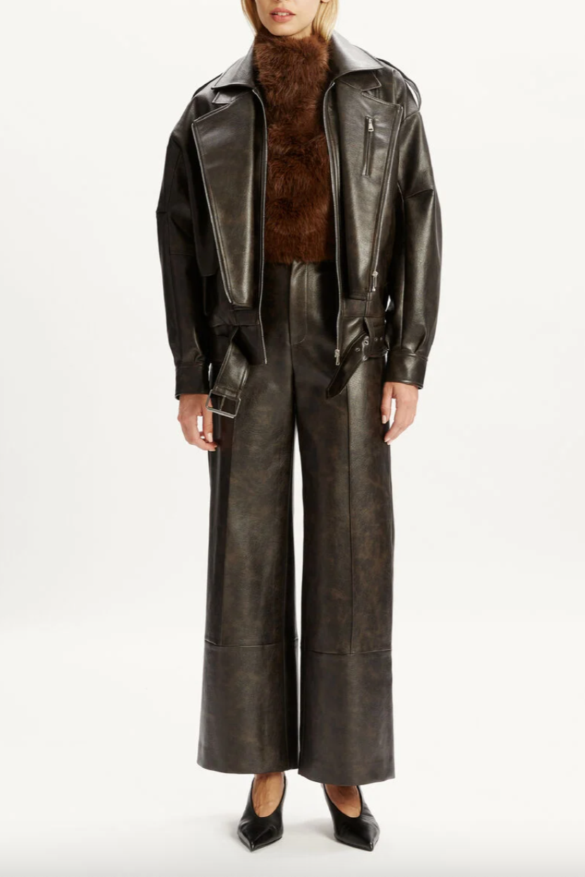 Kavi Vegan Leather Jacket