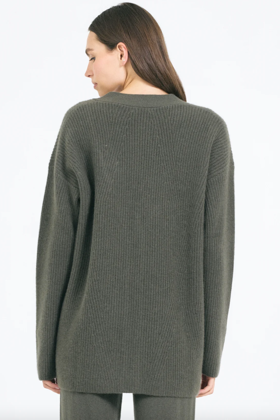Pacific Cashmere Cardigan - Fir
