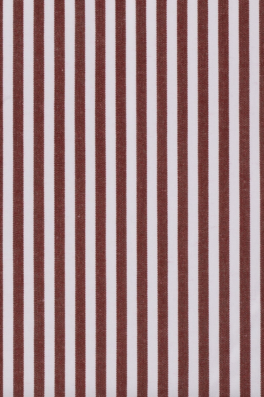 Hedda Top - Maia Stripe Burgundy