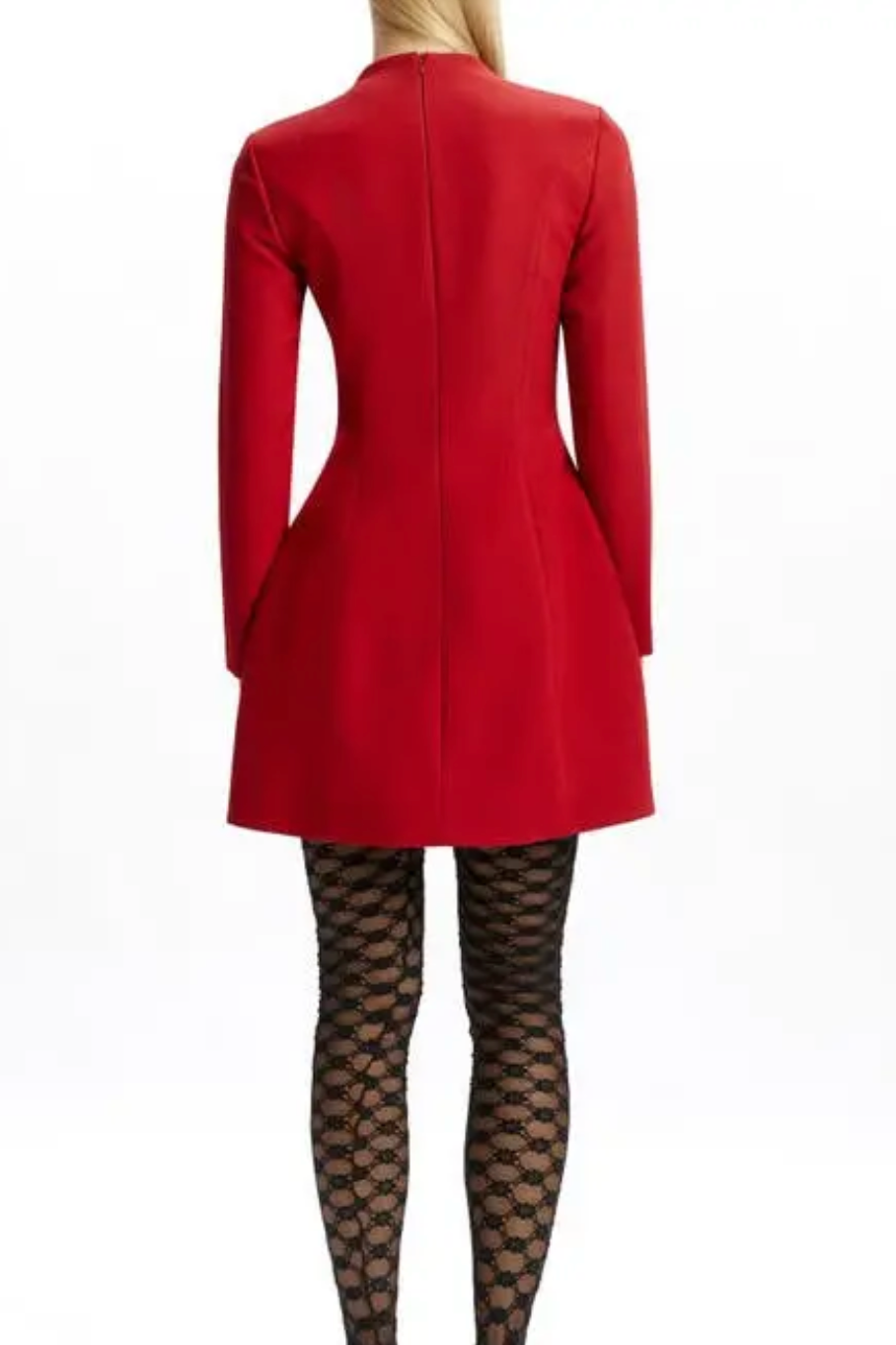 Bardot Delphi Long Sleeve Mini Dress, Womens, 4, Burgundy Bardot Delphi Long Sleeve Mini Dress, Womens, 4, Burgundy