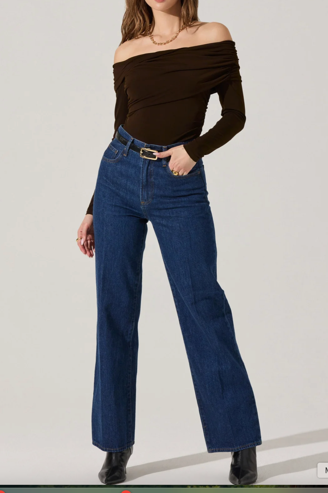 Datia Top - Brown