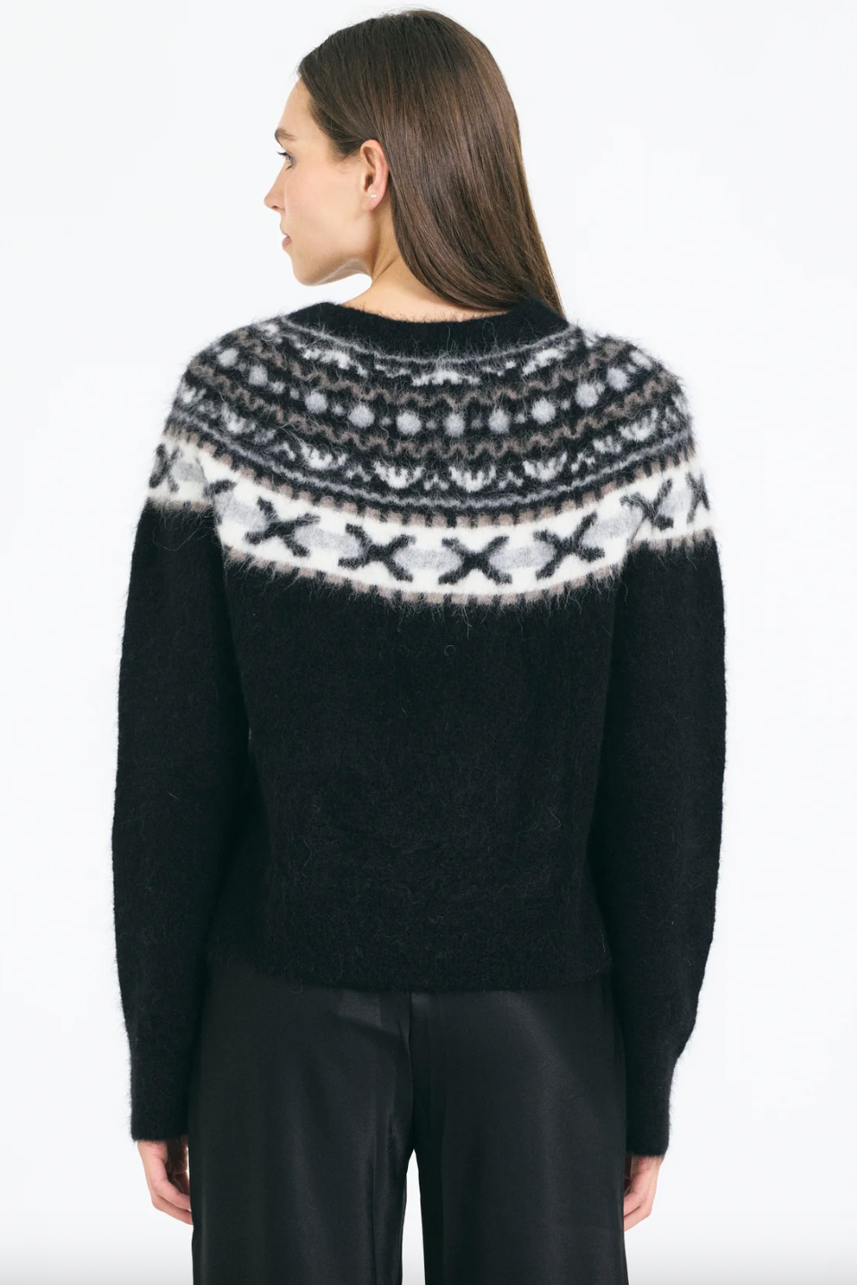 Cecilia Pullover - Black Combo