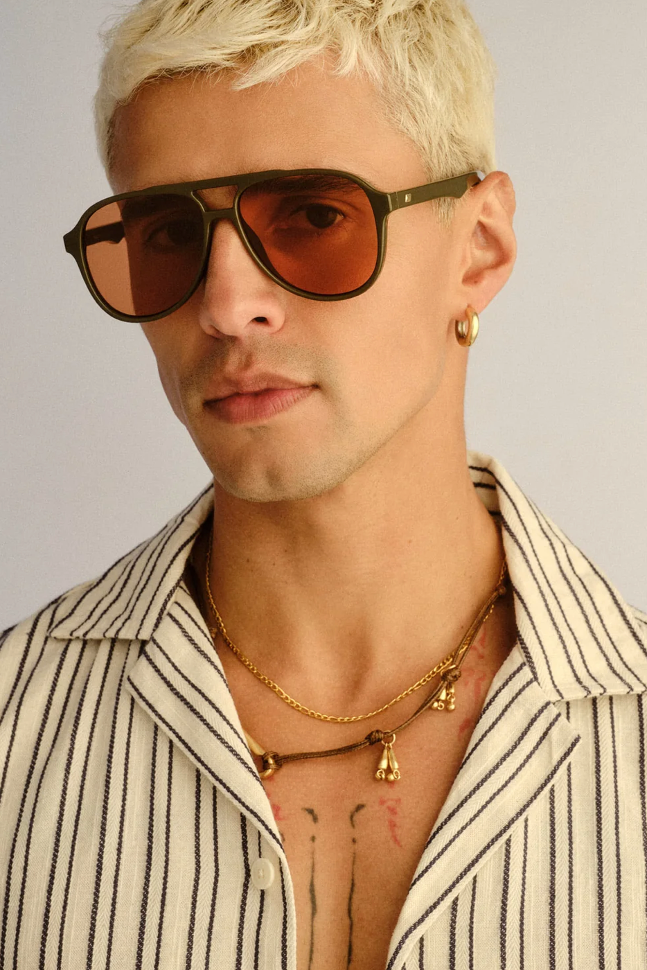 Tragic Magic Sunglasses - Dark Olive