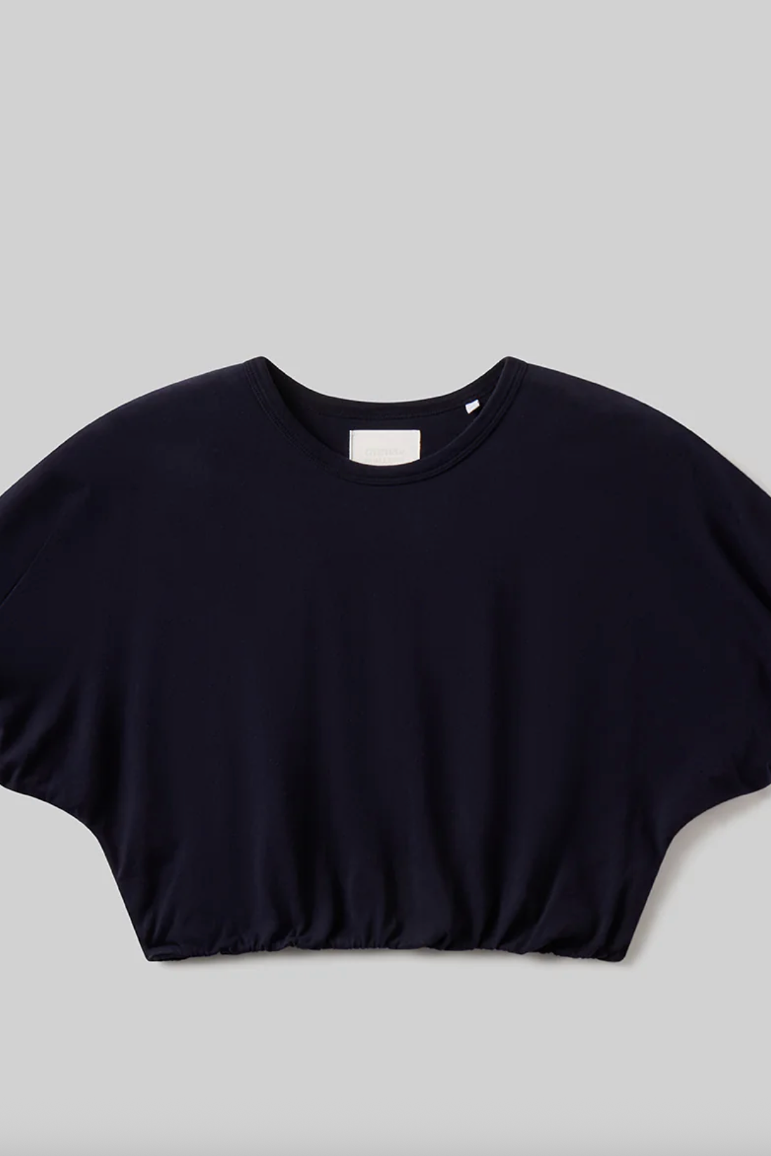 Gia Bubble Tee - Navy