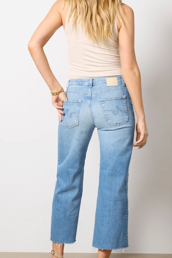 Saige Wide Leg Crop - Rosarito