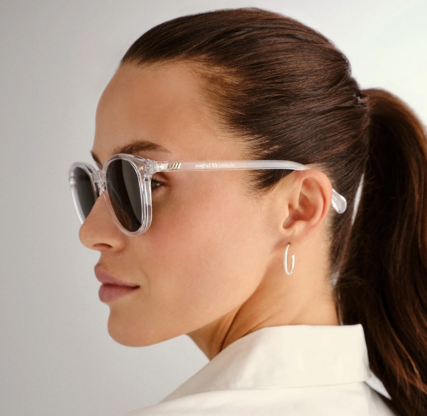 Bandwagon - Crystal Clear/Khaki Mono Polarized