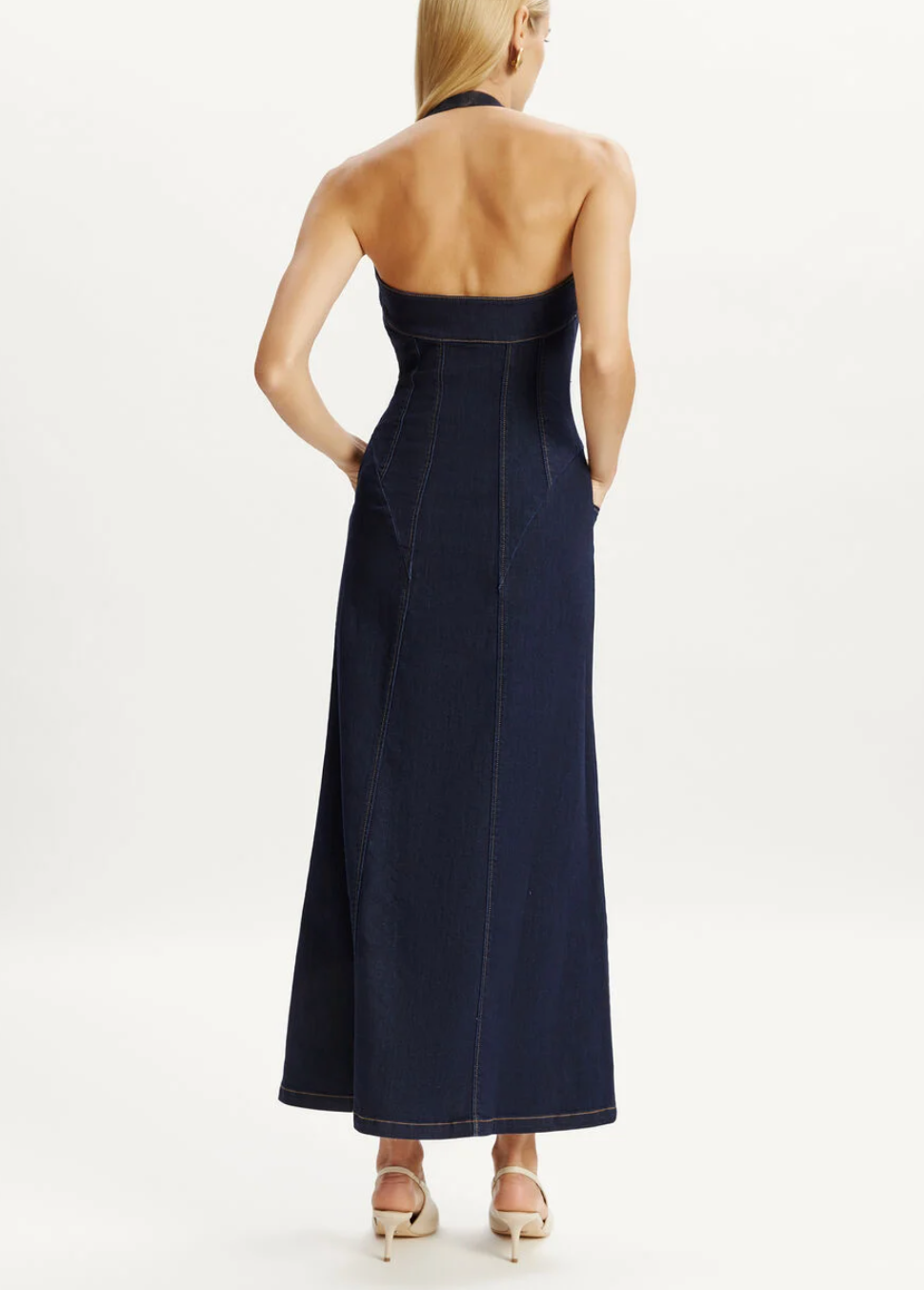 Martel Denim Dress - Dark
