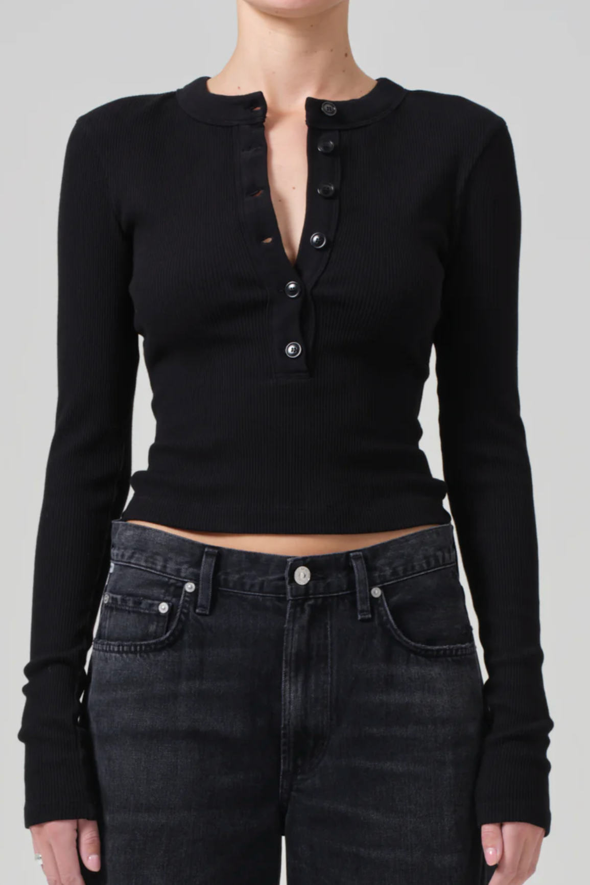 Varra Henley- Mahogany