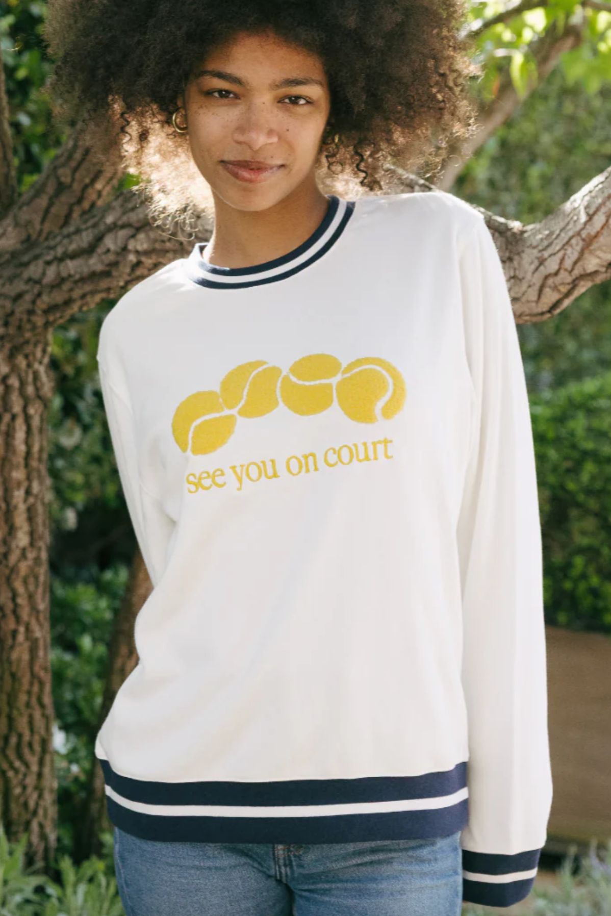 Elle Sweatshirt - See You On Court!