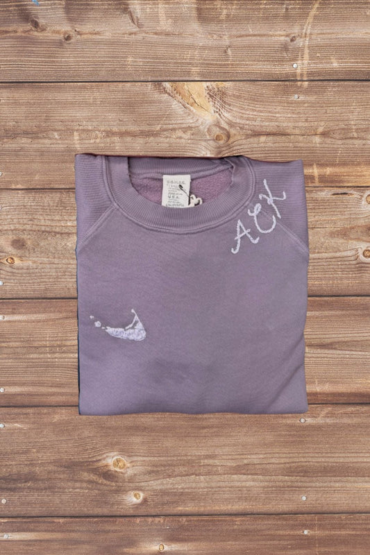 "ACK" Island Sweatshirt - Sweet Lavender