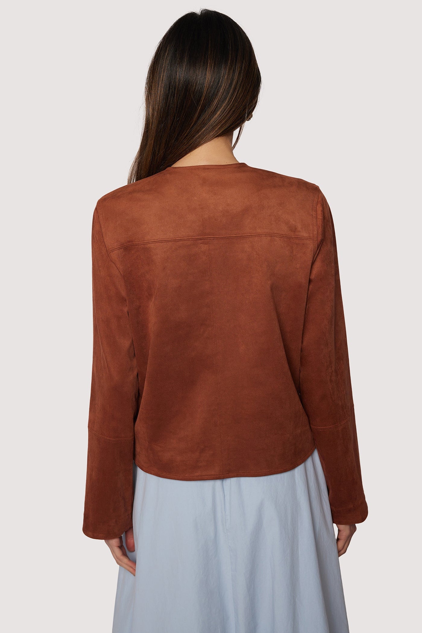 Regal Poise Jacket - Coffee