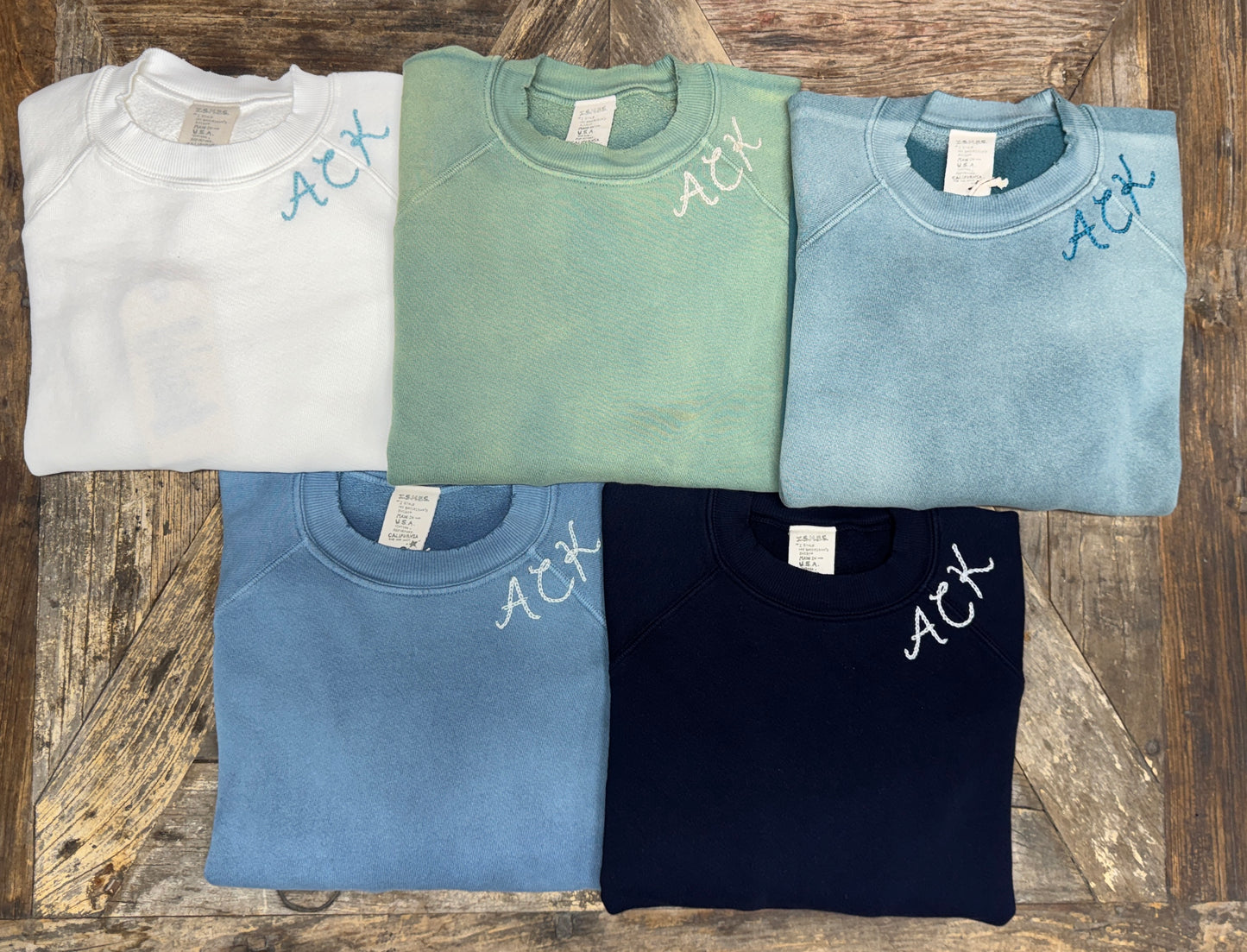 "ACK" Sweatshirt - Bloom Off White