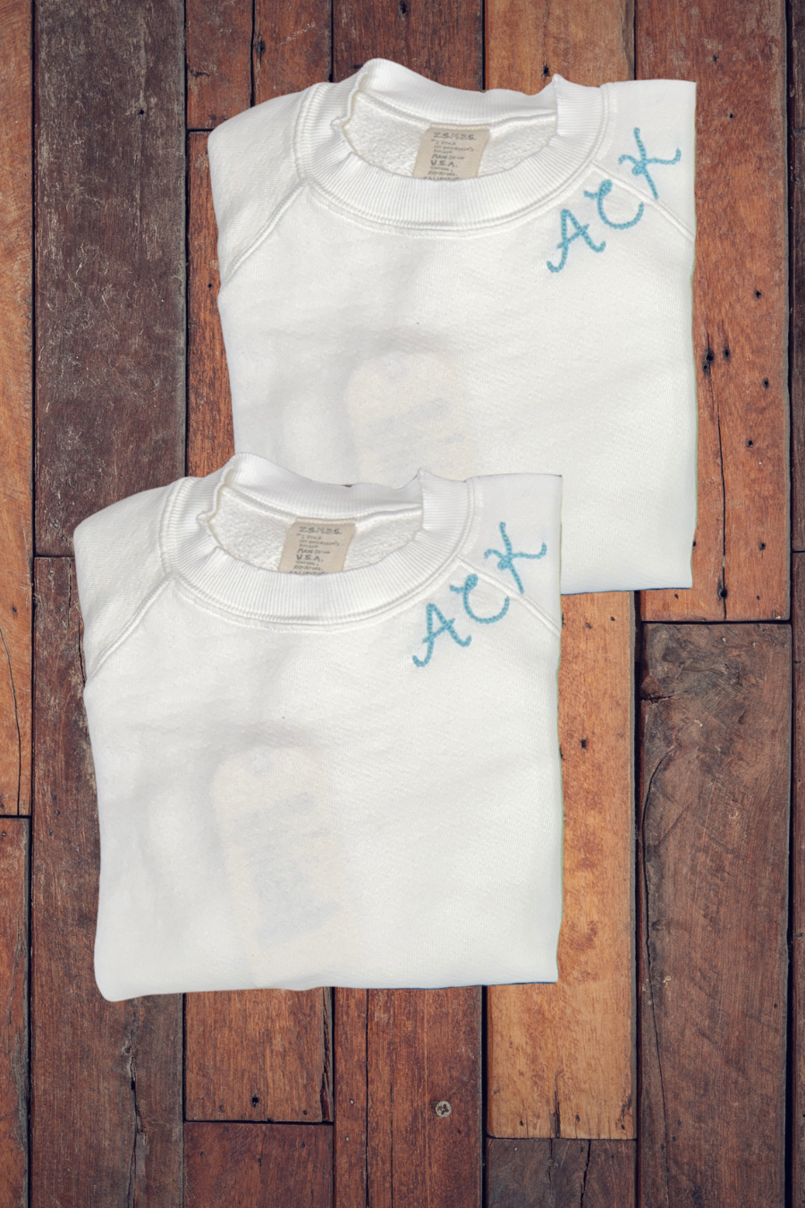 "ACK" Sweatshirt - Bloom Off White