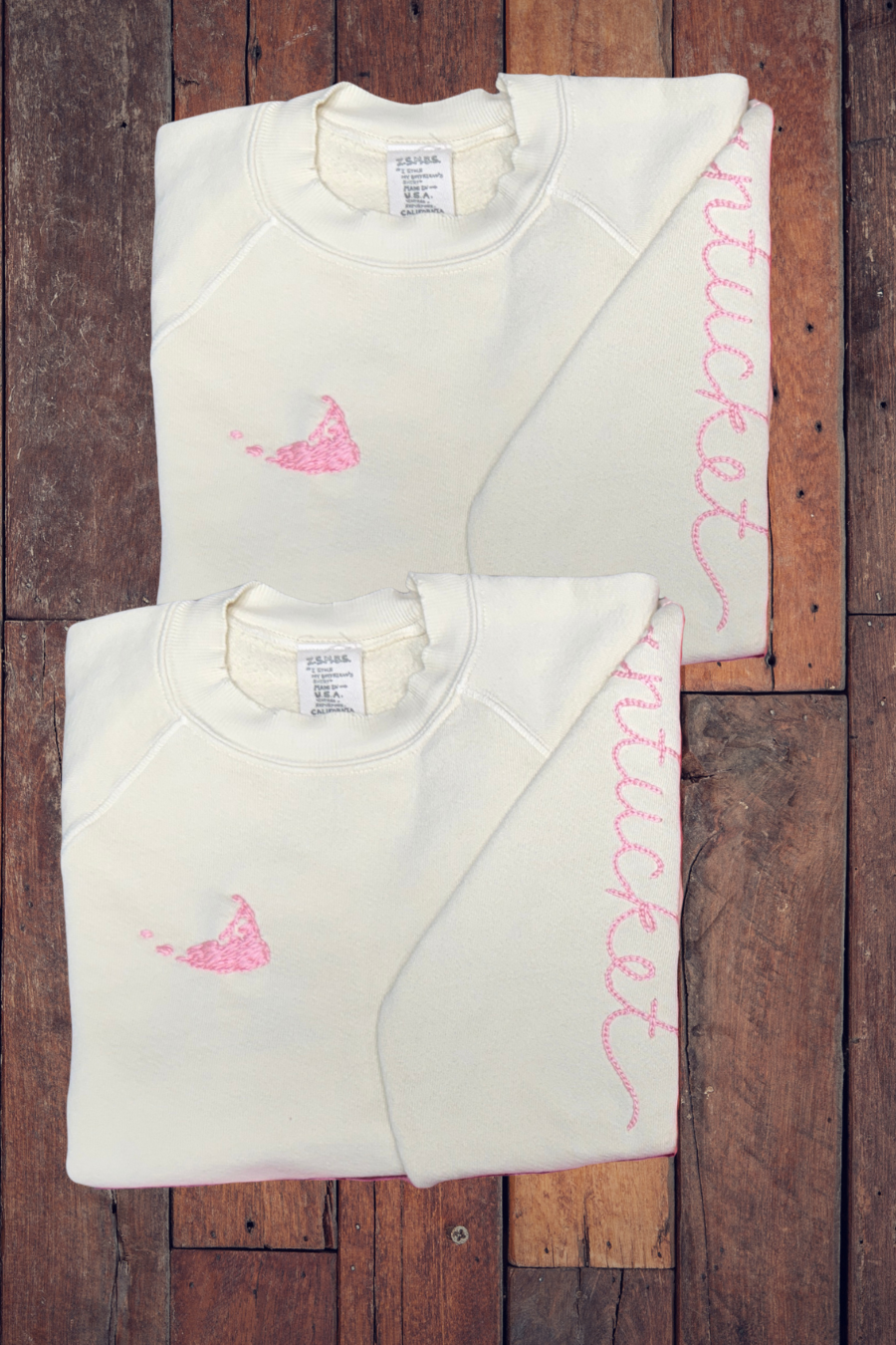Island "Nantucket" Sweatshirt - Warm Coconut Milk