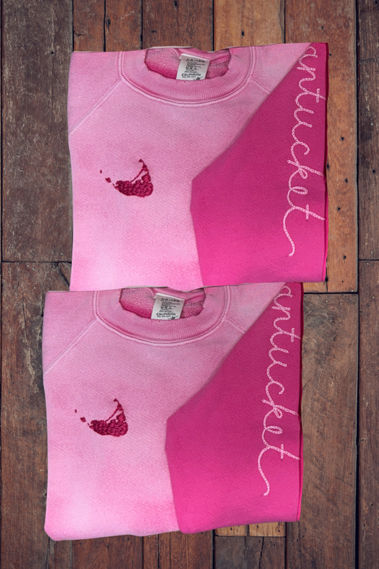 Island "Nantucket" Sweatshirt - Warm Bubblegum