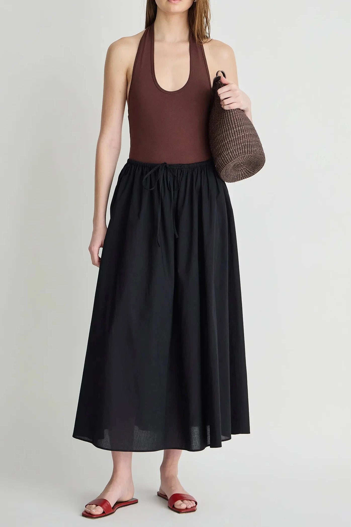 Hanne Tie Maxi Skirt