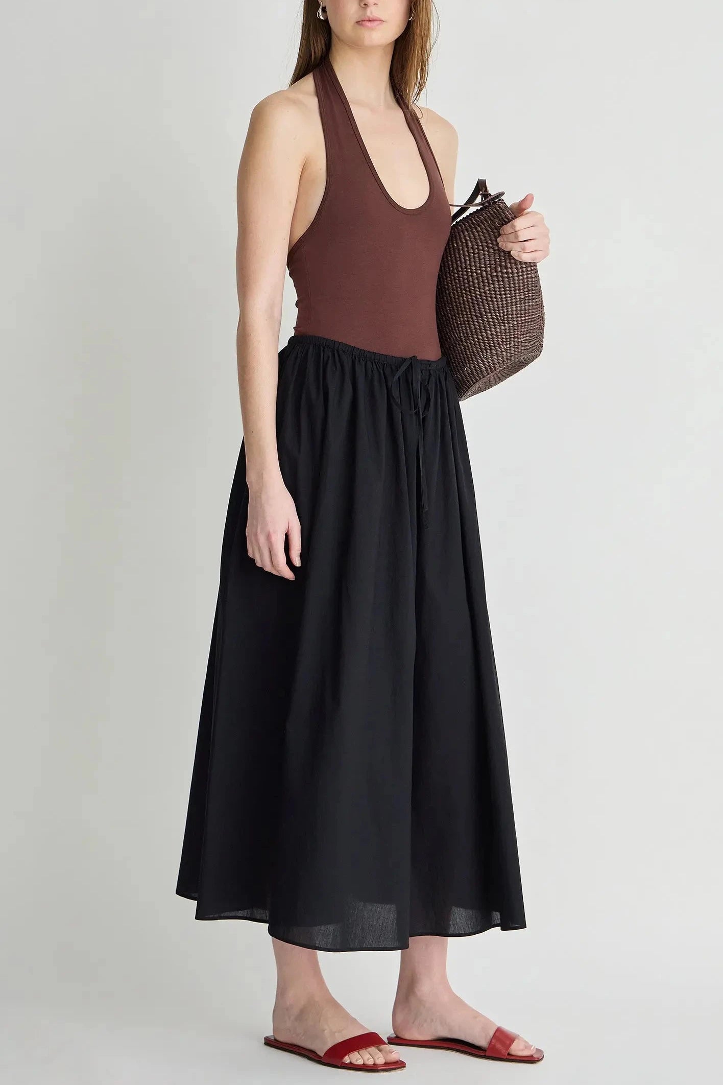 Hanne Tie Maxi Skirt