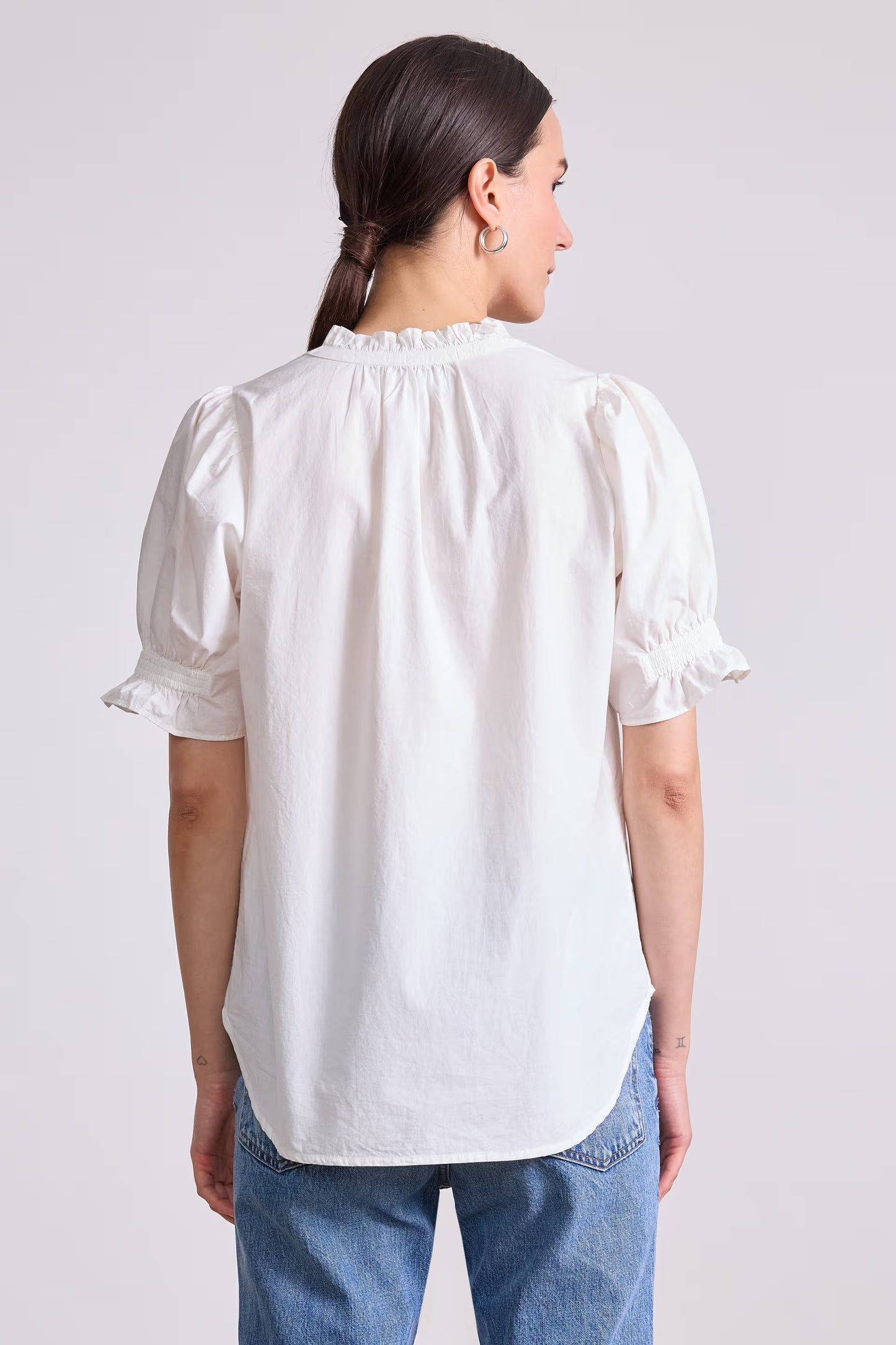 Los Altos Top- Cream