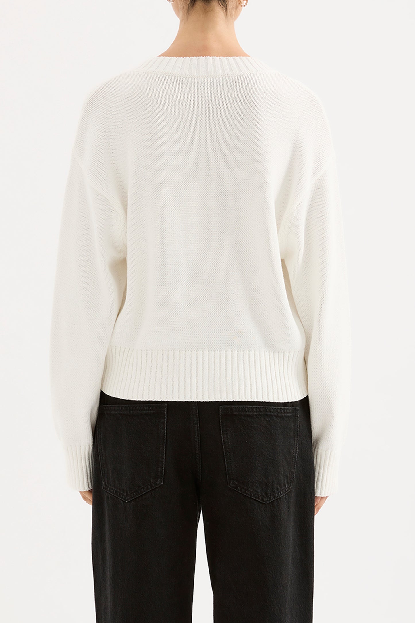 Tara Knit Sweater - Salt