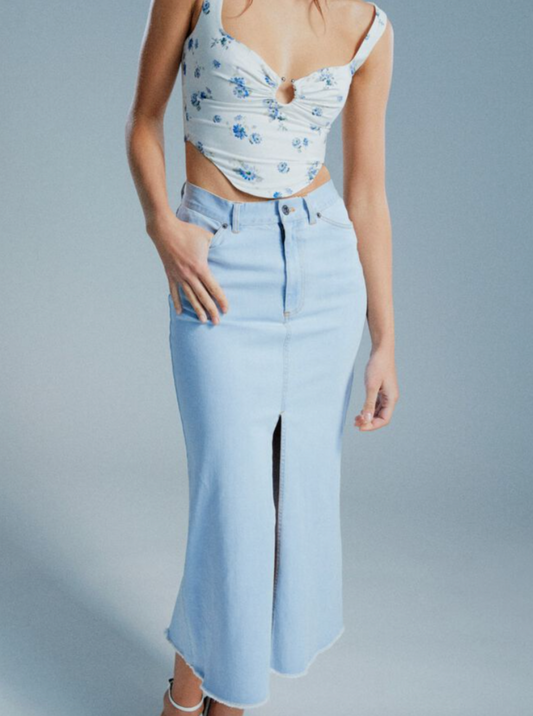 Lui Denim Skirt