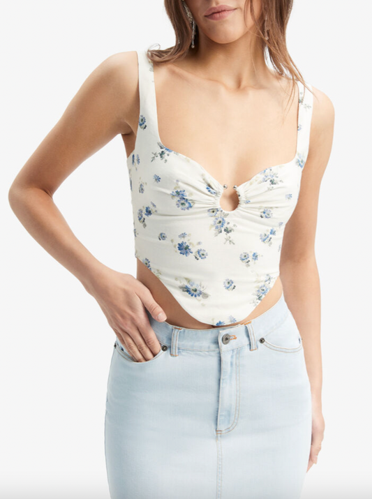 Cello Bustier Top