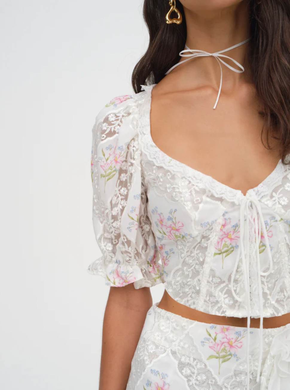 Diana Floral Top