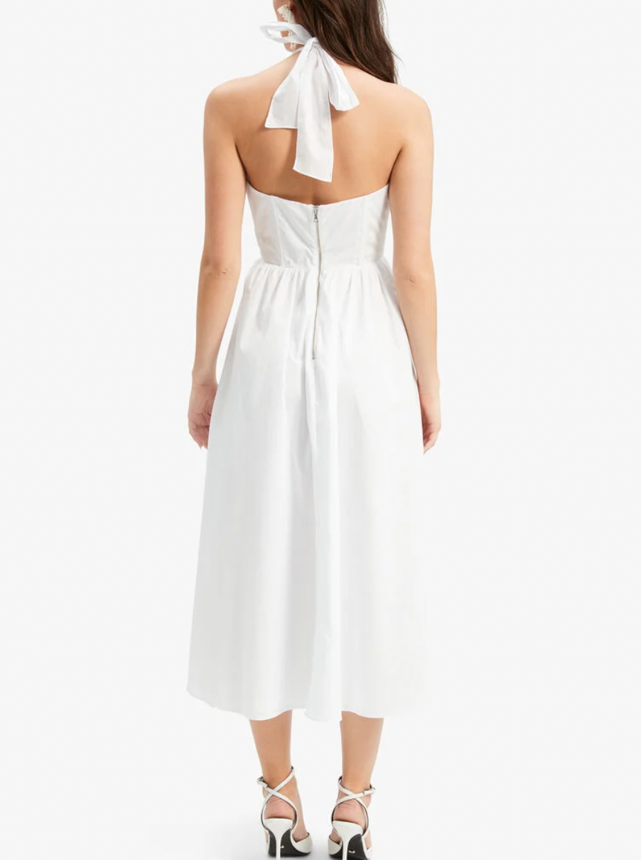 Kylen Poplin Midi Dress Kylen Poplin Midi Dress
