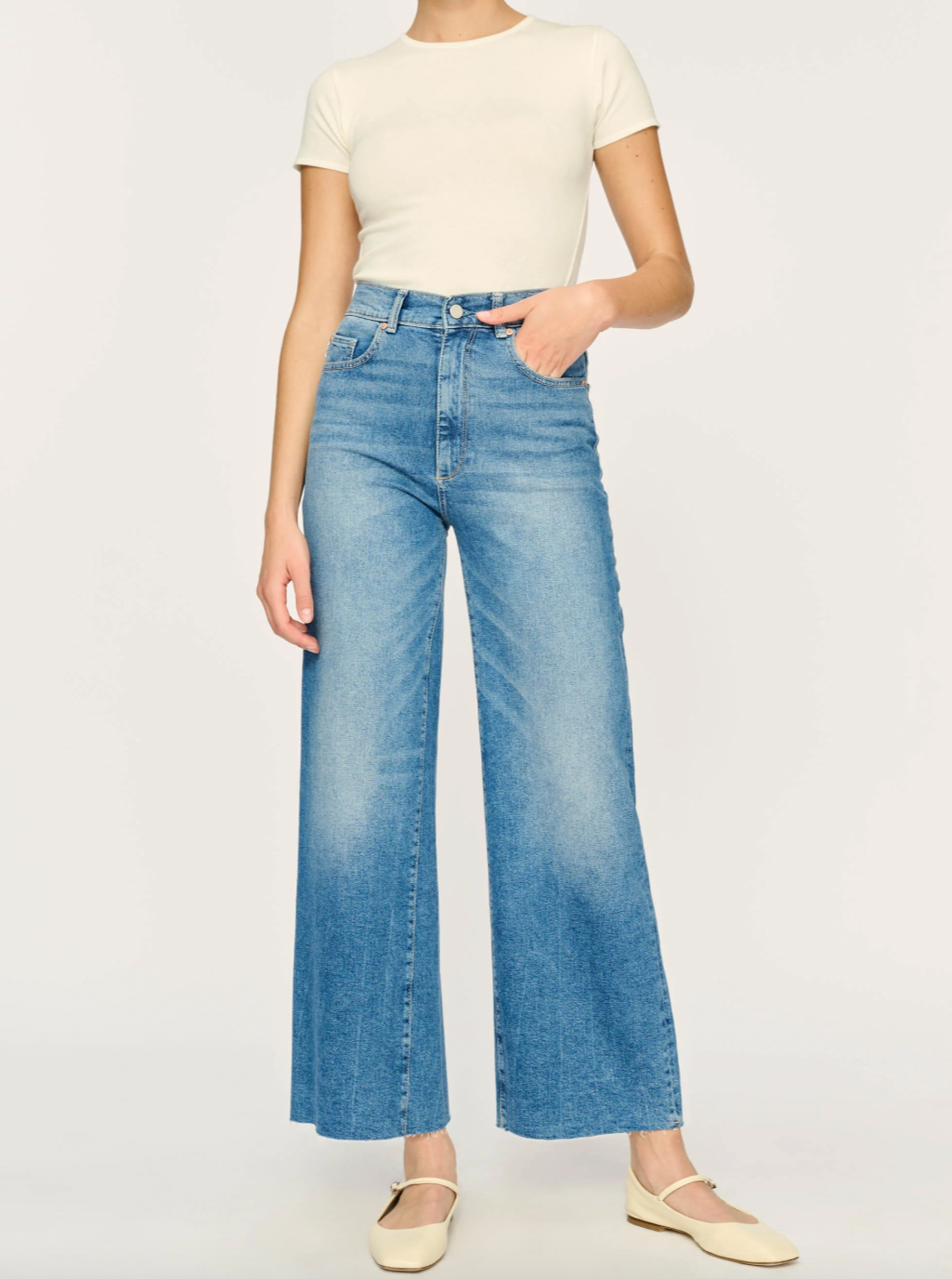 Hepburn Wide Leg High Rise