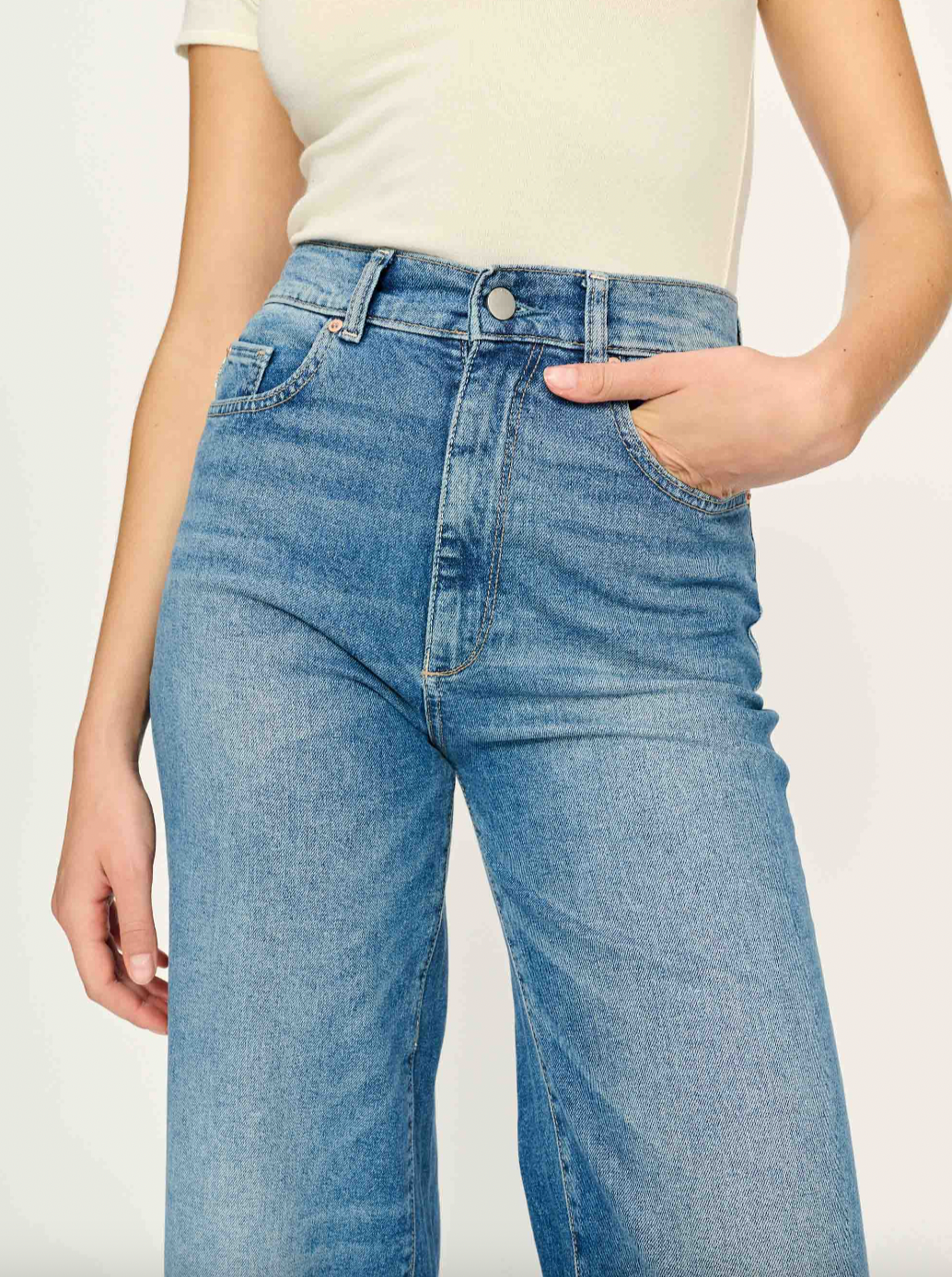 Hepburn Wide Leg High Rise