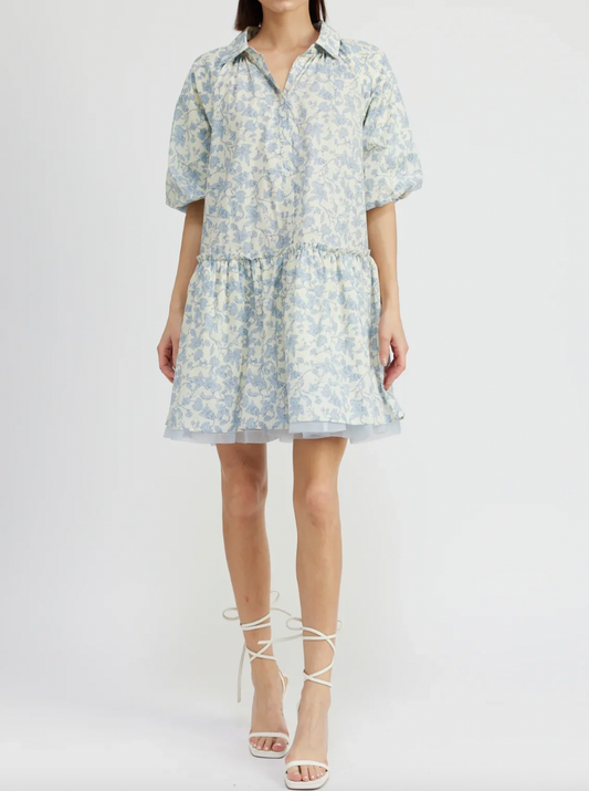 Egret Mini Dress
