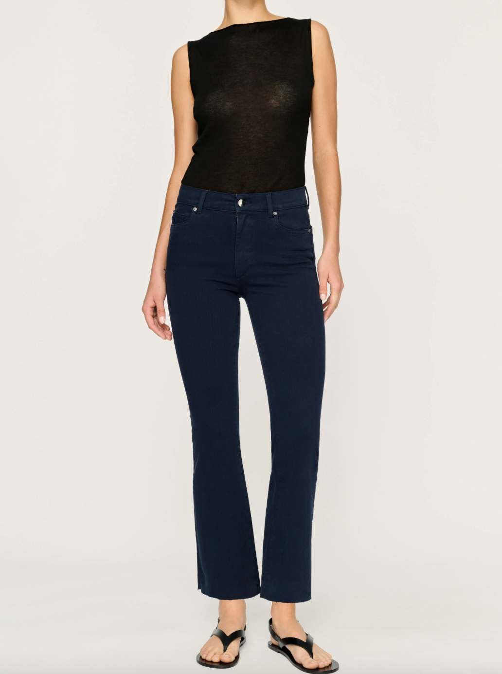 Bridget Boot High Rise Crop Jeans