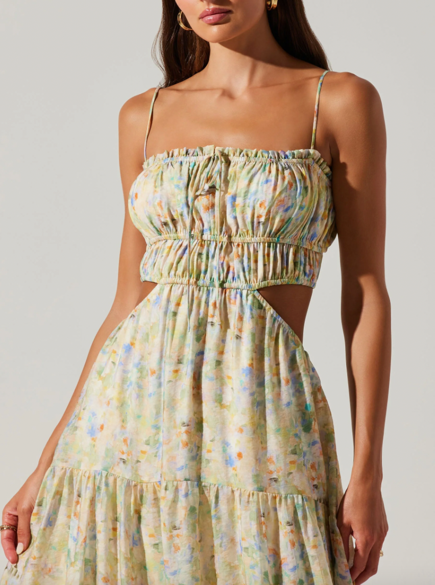 Odina Floral Maxi Dress
