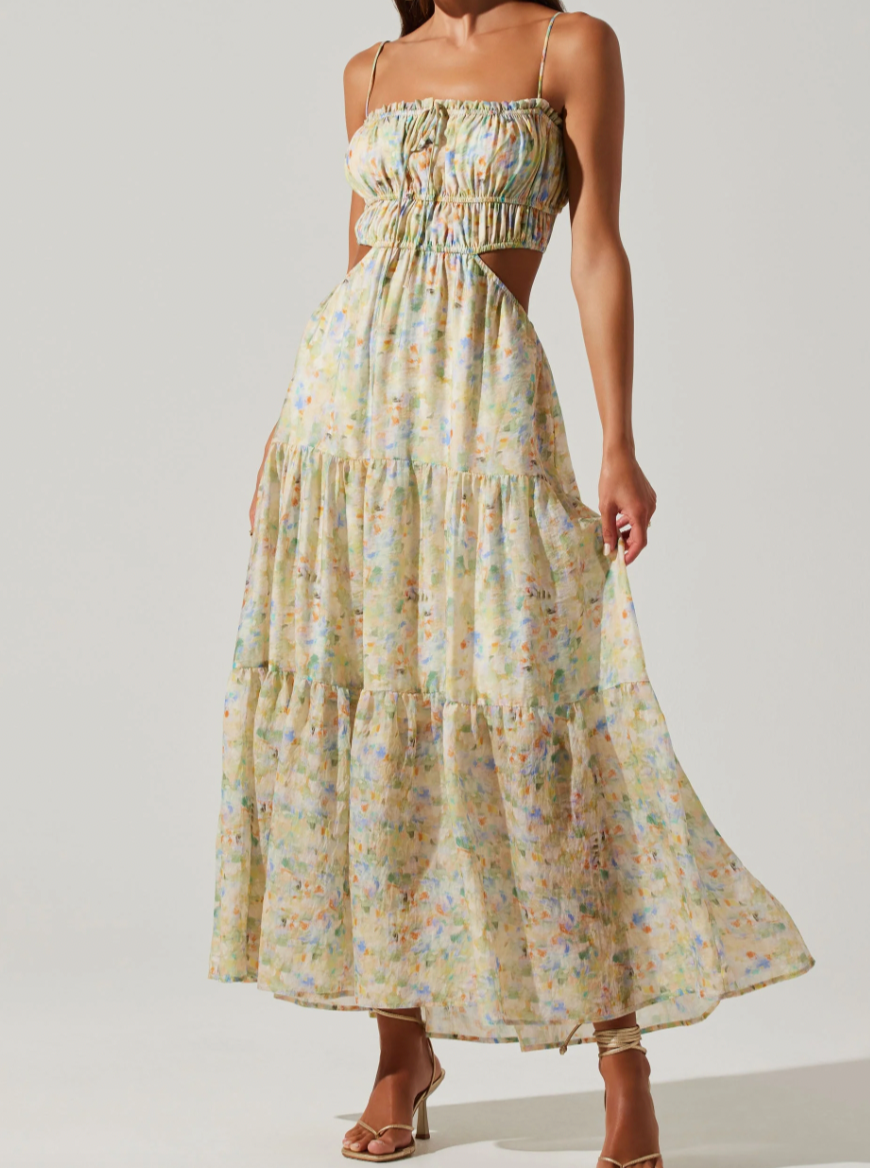 Odina Floral Maxi Dress