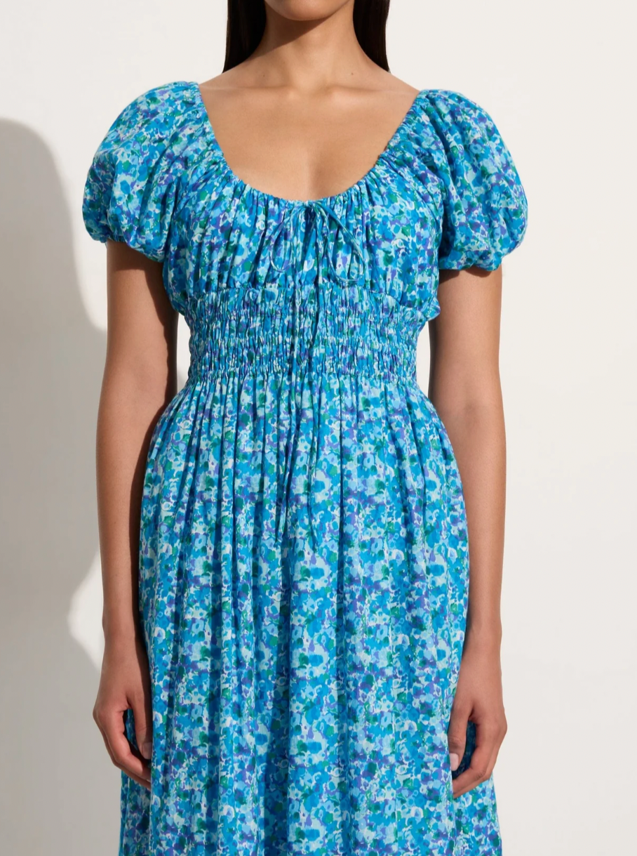 stellina midi dress UO Stellina Sparkly Mesh Ruched Asymmetric Midi Dress