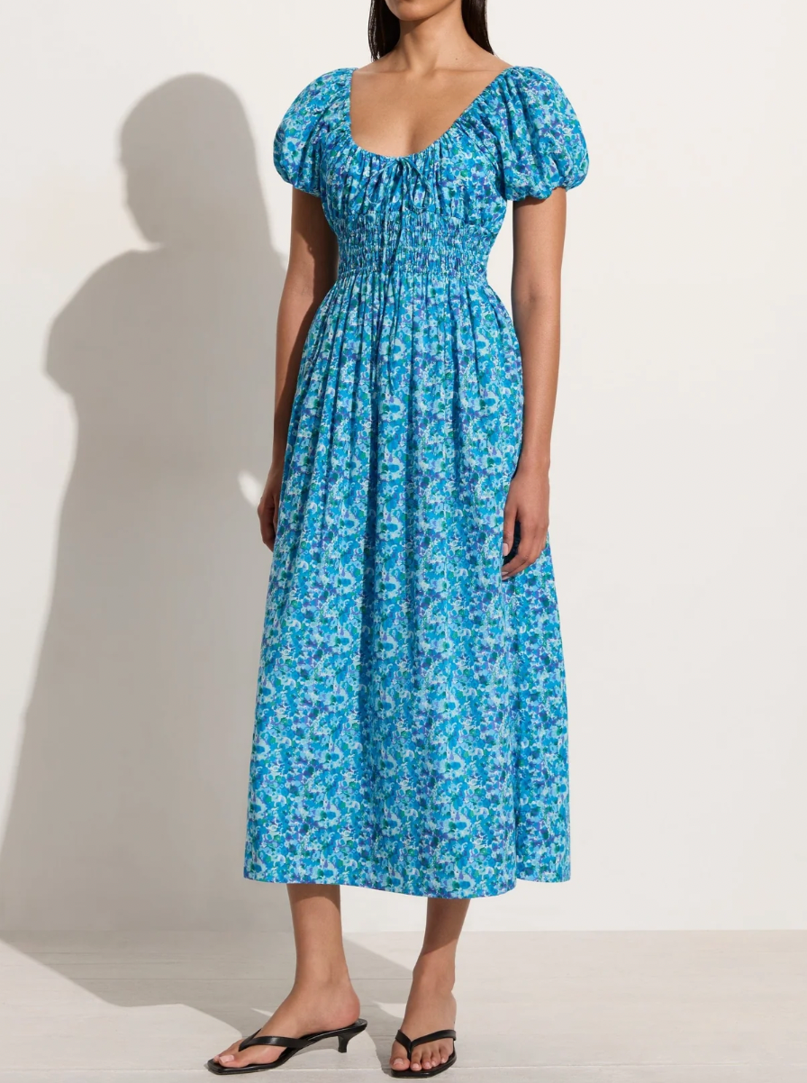 stellina midi dress Stelen Mia Polka Dot Dress in Olive, brand new with tags