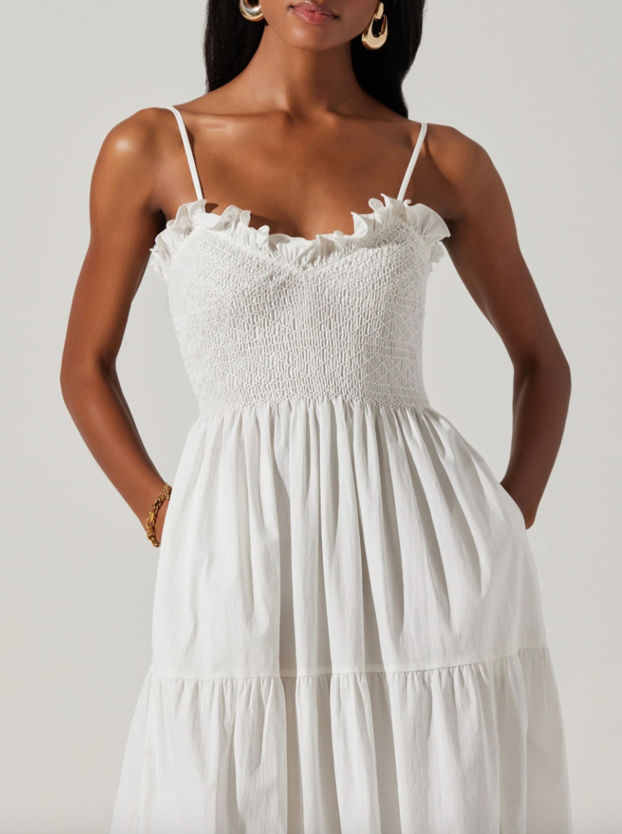 Seraphine Dress - Off White | Salt Nantucket Salt Boutique Seraphine Dress - Off White | Salt Nantucket Salt Boutique