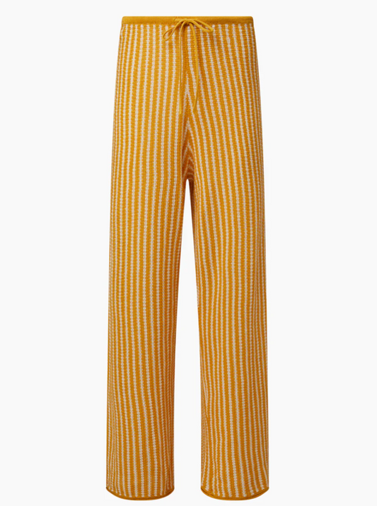 Linen Knit Drawstring Pant