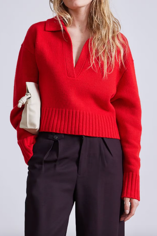 Split Neck Henley