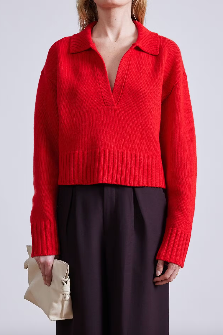 Split Neck Henley