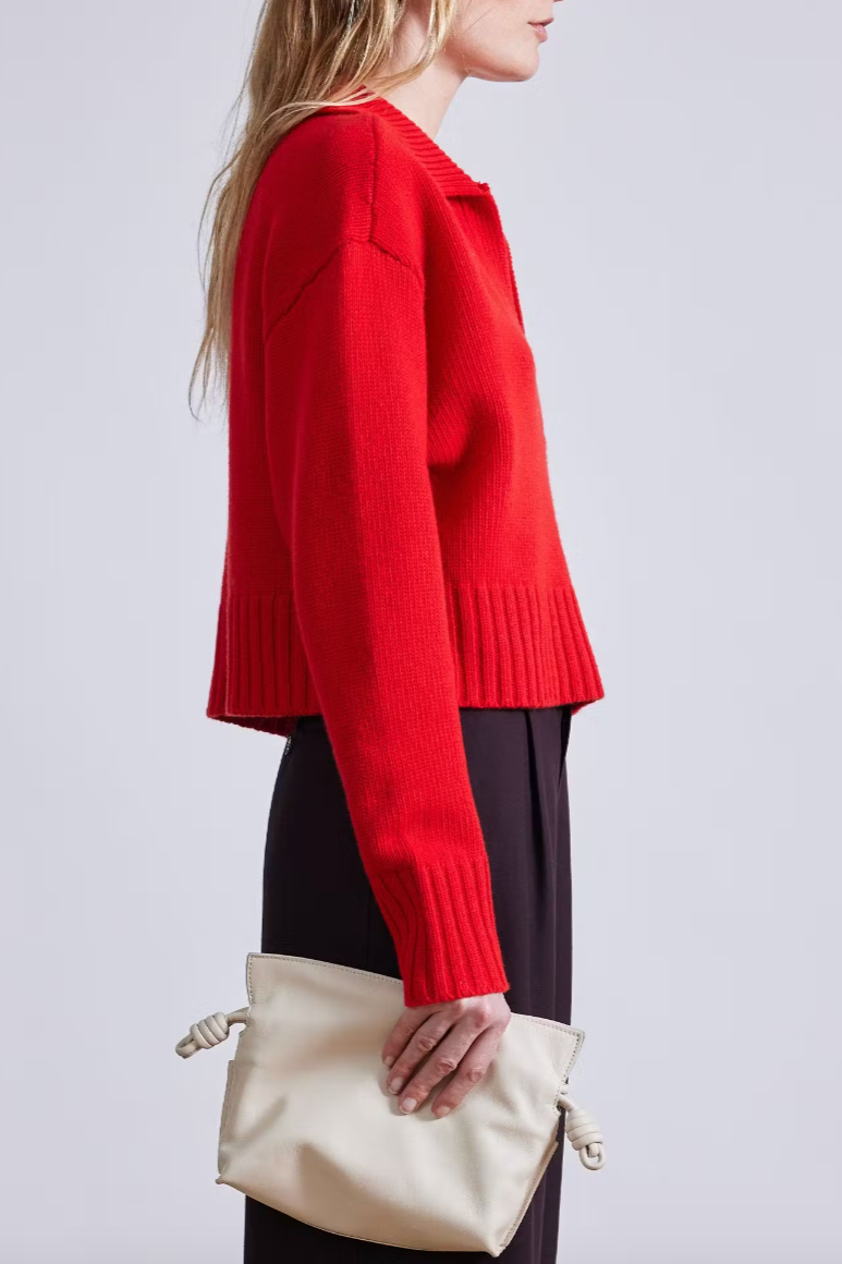 Split Neck Henley