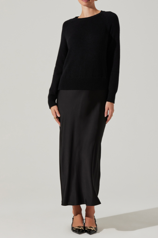 Helene Mixed Media Maxi Dress