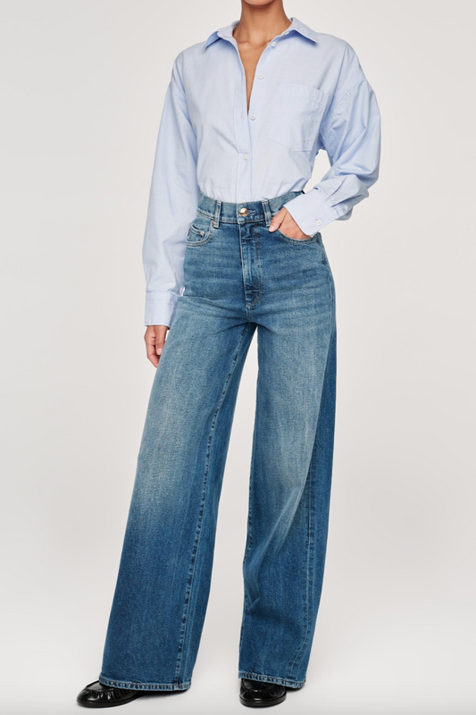Hepburn Wide Leg High Rise 32" Inseam