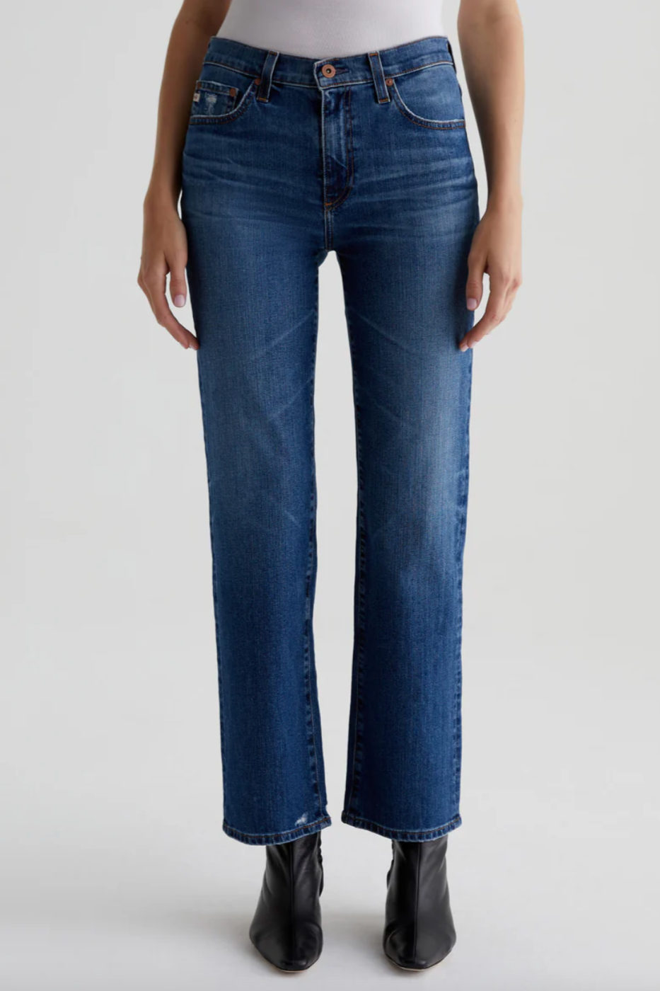 Brinley Mid-Rise Straight Jean