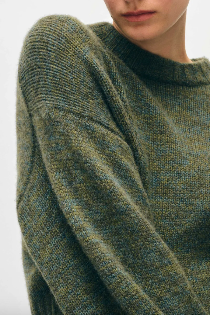 Cashmere Luxe Boxy Crewneck