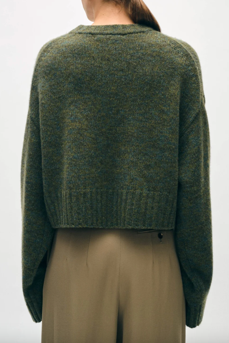 Cashmere Luxe Boxy Crewneck