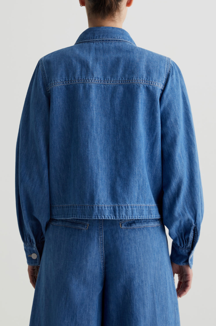 Dottie Tie-Front Denim Jacket