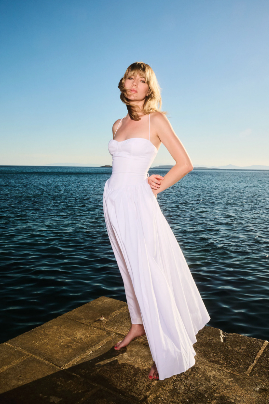 Estie Cotton Maxi Dress